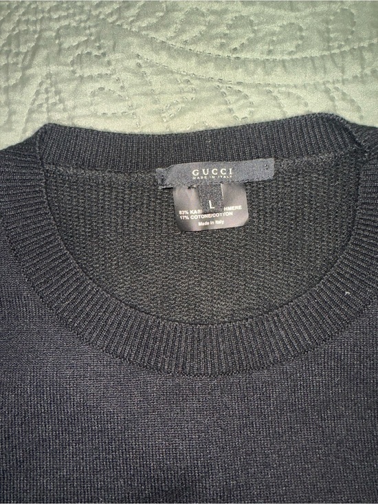 Gucci Other - Gucci Black Knit Crewneck Sweater